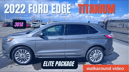 2022 Ford Edge Titanium walkaround video - YouTube